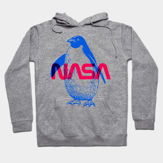 penguin x nasa Hoodie by Mollie